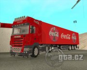 Scania R620 Coca-Cola Auflieger