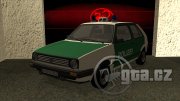 Volkswagen Golf Mk2 Polizei 1988