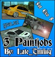 Mitsubishi Lancer Evo VIII Paintjob Pack