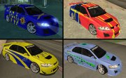 Mitsubishi Lancer Evo VIII - 3. Skinpack