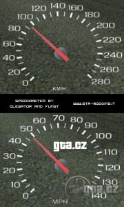 normální speedometer